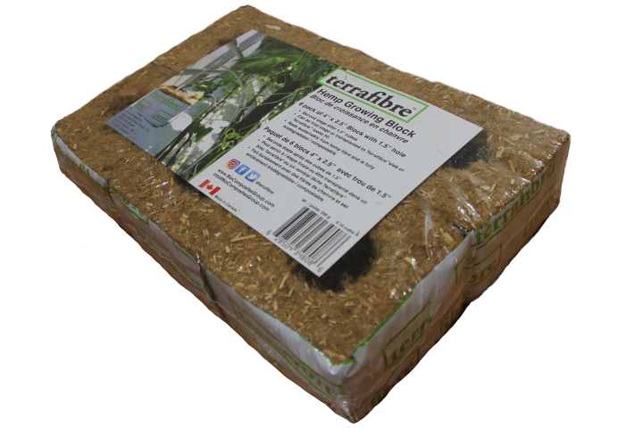 Natural Fibre Growing Block 4"